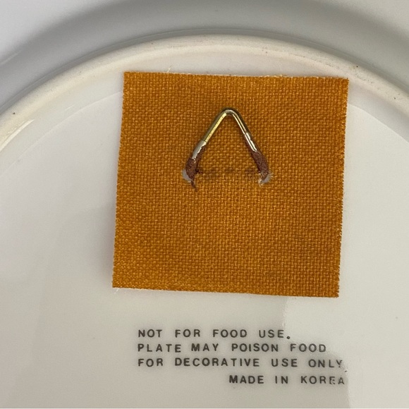 Vintage,  7” Hearst Castle State Souvenir China Plate with Gold Detailing - Picture 9 of 11